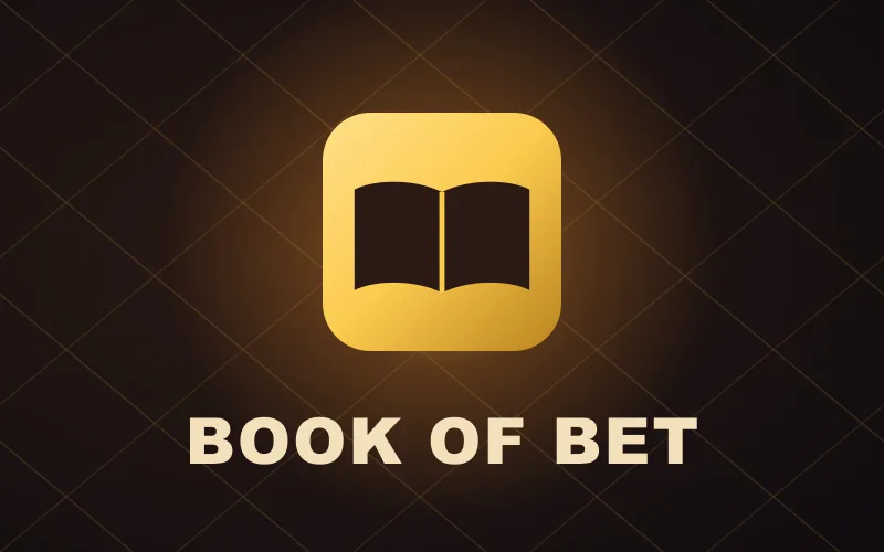Book of Bet Casino Australia Book of Bet Casino Australia emblem: a golden tile with an open book
