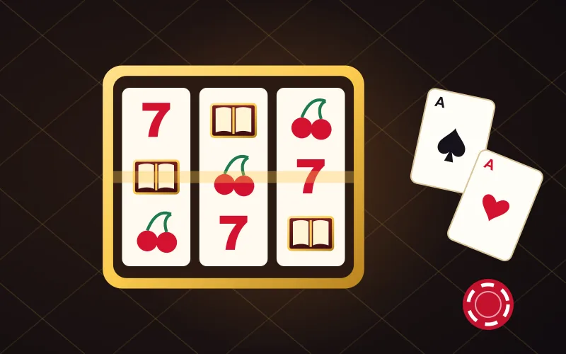 Book of Bet casino games Book of Bet casino games: pokies reels with sevens, books and cherries